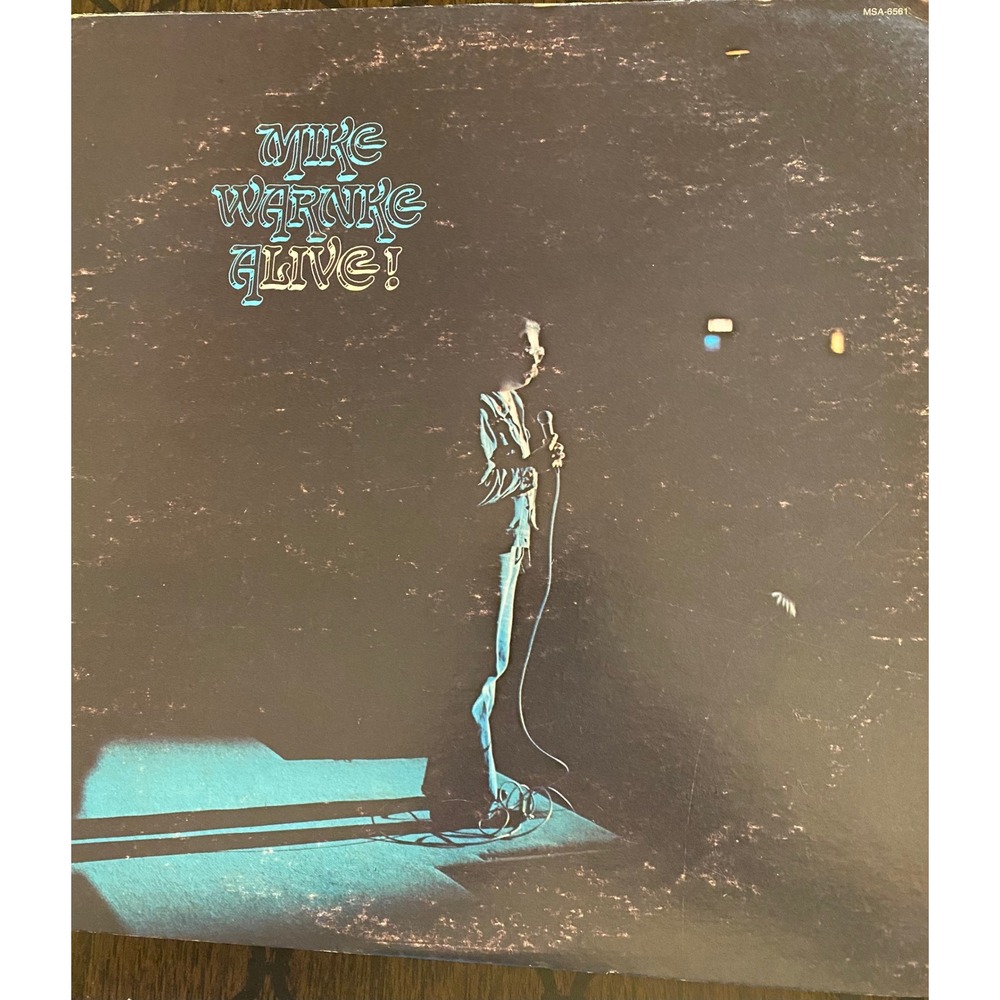 Mike Warnke Alive! 1976 Myrrh MSA-6561 Vinyl LP Christian Comedy Spoken Word